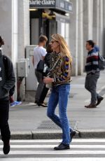 VANESSA HESSLER Out and About in Milan 10/02/2017