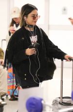 VANESSA HUDGENS at LAX Airport in Los Angeles 10/27/2017