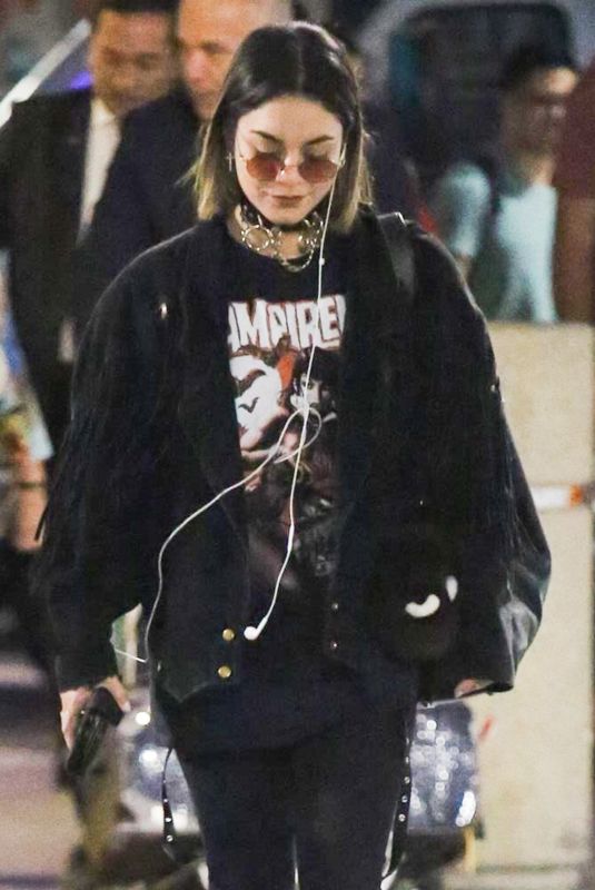 VANESSA HUDGENS at LAX Airport in Los Angeles 10/27/2017
