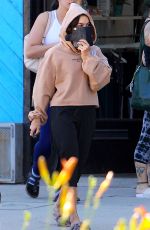 VANESSA HUDGENS Leaves Pilates Class in Studio City 10/10/2017