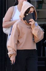 VANESSA HUDGENS Leaves Pilates Class in Studio City 10/10/2017