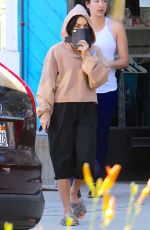VANESSA HUDGENS Leaves Pilates Class in Studio City 10/10/2017