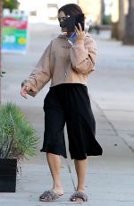 VANESSA HUDGENS Leaves Pilates Class in Studio City 10/10/2017