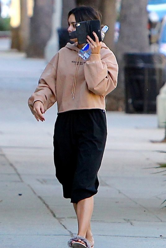 VANESSA HUDGENS Leaves Pilates Class in Studio City 10/10/2017