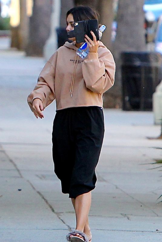 VANESSA HUDGENS Leaves Pilates Class in Studio City 10/10/2017