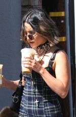 VANESSA HUDGENS Out for Coffee in Los Angeles 10/08/2017