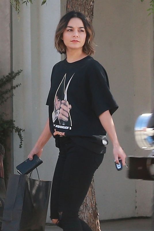 VANESSA HUDGENS Out in Studio City 10/09/2017