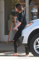 VANESSA HUDGENS Out Shopping in Studio City 10/09/2017