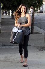 VANESSA LACHEY at a Dance Studio in Los Angeles 10/20/2017
