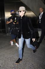VANESSA PARADIS and Samuel Benchetrit at Los Angeles International Airport 10/27/2017