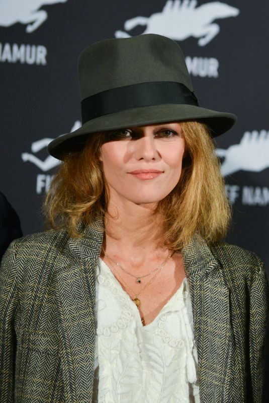 VANESSA PARADIS at Le Chien Photocall at Festival of Film Francophone at Namur 10/05/2017