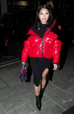 VANESSA WHITE at Quaglinos in London 10/05/2017