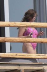 VICKY PATTISON in Bikini at Hotel Cavo Tagoo in Mykonos 10/01/2017