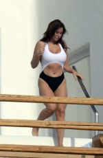 VICKY PATTISON in Bikini at Hotel Cavo Tagoo in Mykonos 10/01/2017