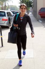 VICTORIA ARLEN Arrives at Dancing with the Star Practice Studio in Los Angeles 10/29/2017