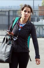 VICTORIA ARLEN Arrives at Dancing with the Star Practice Studio in Los Angeles 10/29/2017