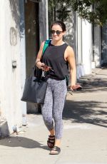 VICTORIA ARLEN Leaves Dance Practice in Los Angeles 10/15/2017