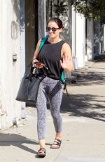 VICTORIA ARLEN Leaves Dance Practice in Los Angeles 10/15/2017