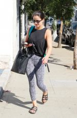 VICTORIA ARLEN Leaves Dance Practice in Los Angeles 10/15/2017