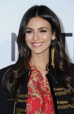 VICTORIA JUSTICE at Jane Premiere in Hollywood 10/09/2017