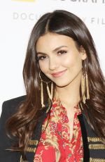 VICTORIA JUSTICE at Jane Premiere in Hollywood 10/09/2017