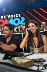 VICTORIA JUSTICE at One Coice: Somos Live! a Concert for Disaster Relief in Los Angeles 10/14/2017