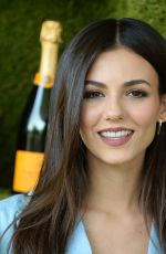 VICTORIA JUSTICE at 8th Annual Veuve Clicquot Polo Classic in Los Angeles 10/14/2017