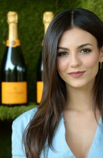VICTORIA JUSTICE at 8th Annual Veuve Clicquot Polo Classic in Los Angeles 10/14/2017