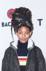 WILLOW SMITH at Justin Tranter and Glaad Present Believer Spirit Day Concert in Los Angeles 01/18/2017