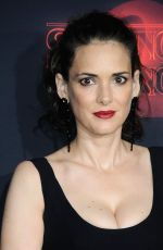 WINONA RYDER at Stranger Things Season 2 Premiere in Los Angeles 10/26/2017