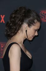 WINONA RYDER at Stranger Things Season 2 Premiere in Los Angeles 10/26/2017