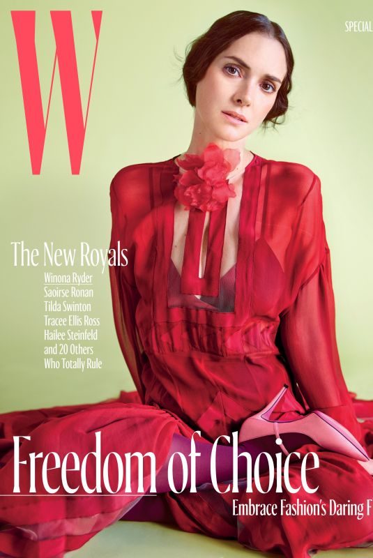 WINONA RYDER for W Magazine, October 2017