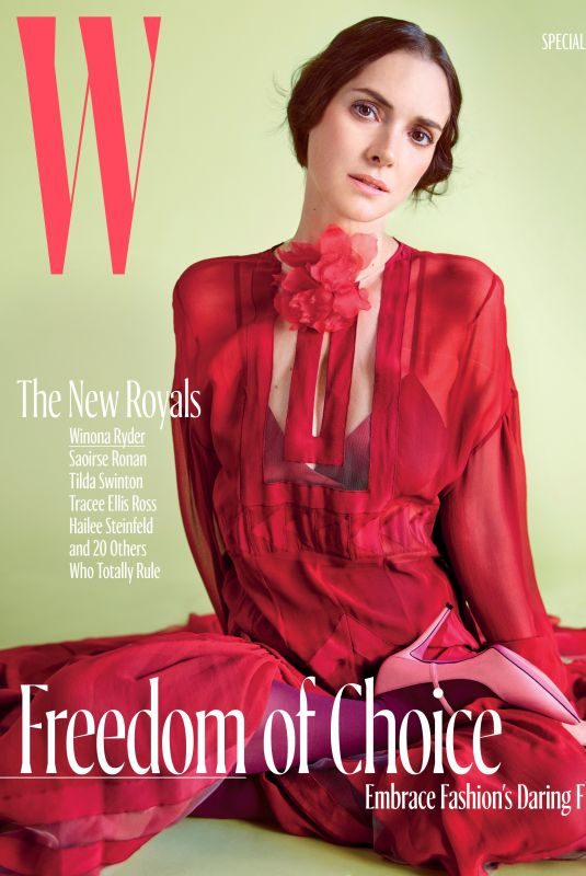 WINONA RYDER for W Magazine, October 2017