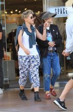 WINONA RYDER Sshopping at The Grove in Hollywood 10/03/2017