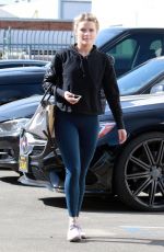 WITNEY CARSON Arrives at a Dance Studio in Los Angeles 10/20/2017