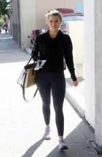 WITNEY CARSON Arrives at a Dance Studio in Los Angeles 10/20/2017