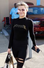 WITNEY CARSON Arrives at DWTS Rehersal in Los Angeles 10/22/2017