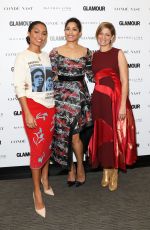 YARA SHAHIDI at Glamour’s The Girl Project Celebrating International Day of the Girl in New York 10/11/2017