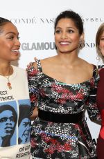 YARA SHAHIDI at Glamour’s The Girl Project Celebrating International Day of the Girl in New York 10/11/2017