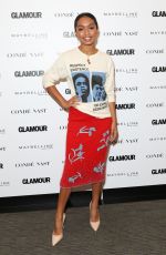 YARA SHAHIDI at Glamour’s The Girl Project Celebrating International Day of the Girl in New York 10/11/2017