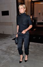 YOLANDA HADID Arrives at Her Daughter Bella