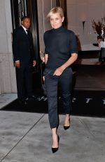 YOLANDA HADID Arrives at Her Daughter Bella