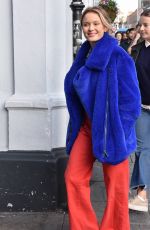 ZARA LARSSON Arrives at Olympia Theatre in Dublin 10/17/2017