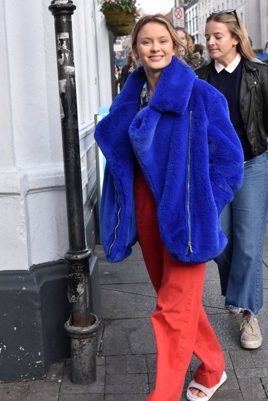 ZARA LARSSON Arrives at Olympia Theatre in Dublin 10/17/2017