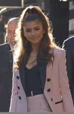 ZENDAYA COLEMAN Arrives at Good Morning America in New York 10/03/2017