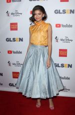ZENDAYA COLEMAN at Glsen Respect Awards in Los Angeles 10/20/2017
