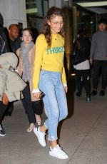 ZENDAYA COLEMAN Out and About in New York 10/27/2017