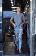 ZENDAYA COLEMAN Out with Her Brother Austin in Los Angeles 10/01/2017