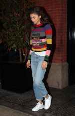 ZENDAYA Leaves Her Hotel in New York 10/26/2017