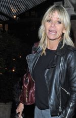 ZOE BALL at Chiltern Firehouse in London 10/30/2017